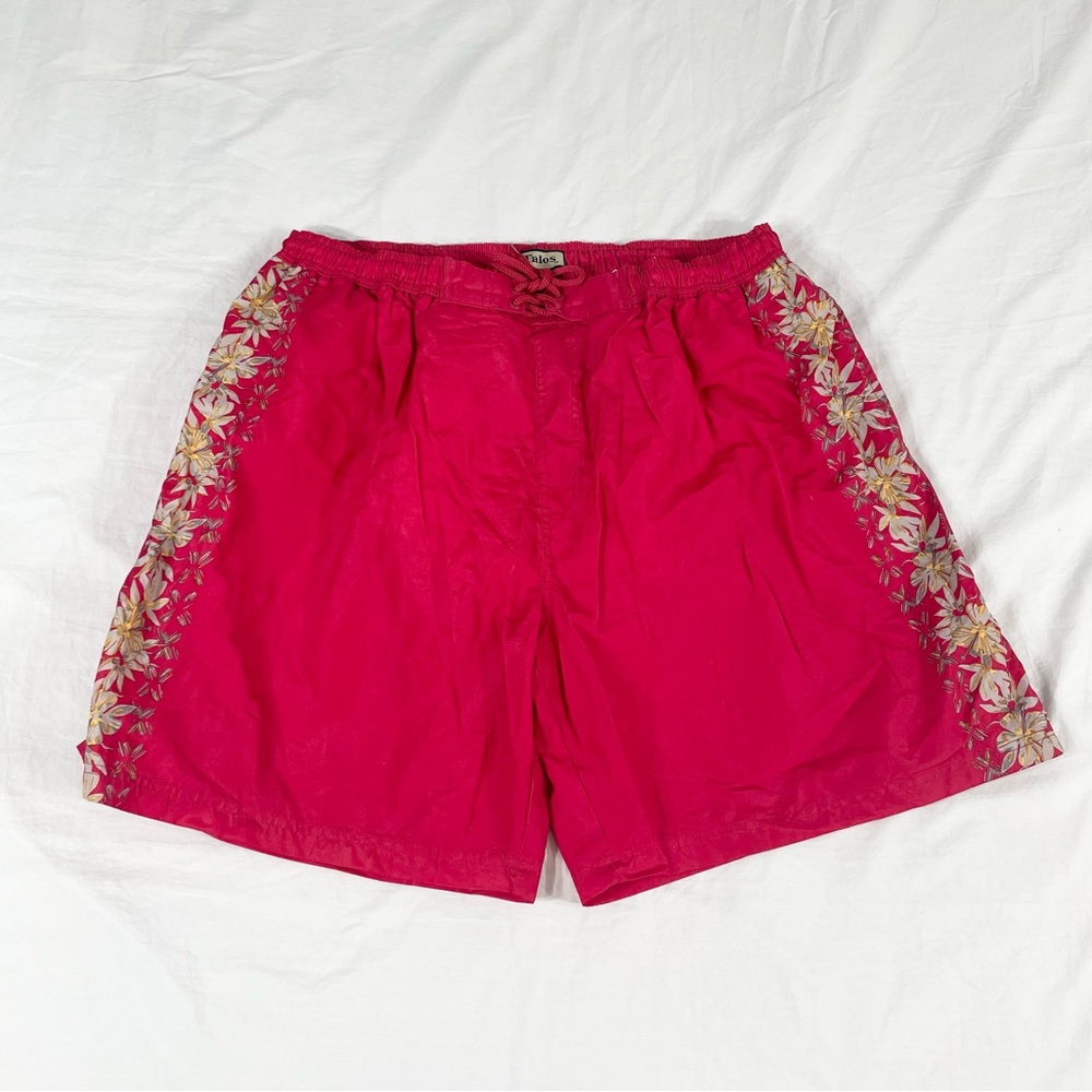 Talos Mens Red polyester Swin Shorts size 2XL